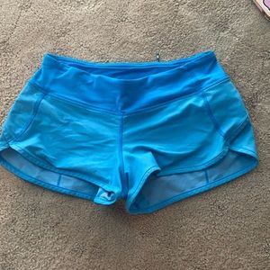 lululemon speed up 2.5” shorts size 4